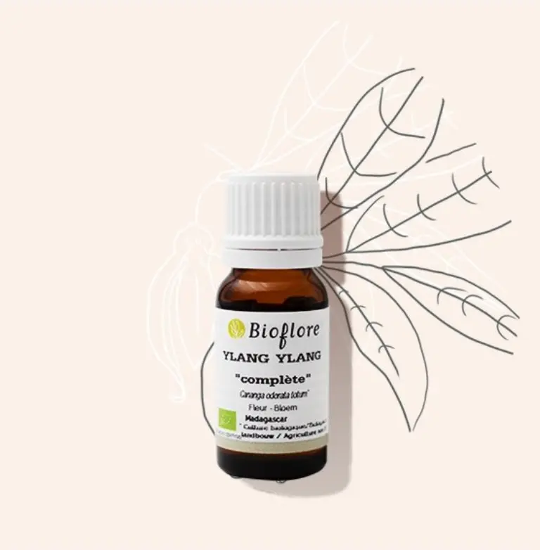 Huile essentielle d’Ylang-Ylang complète bio – 10 ml