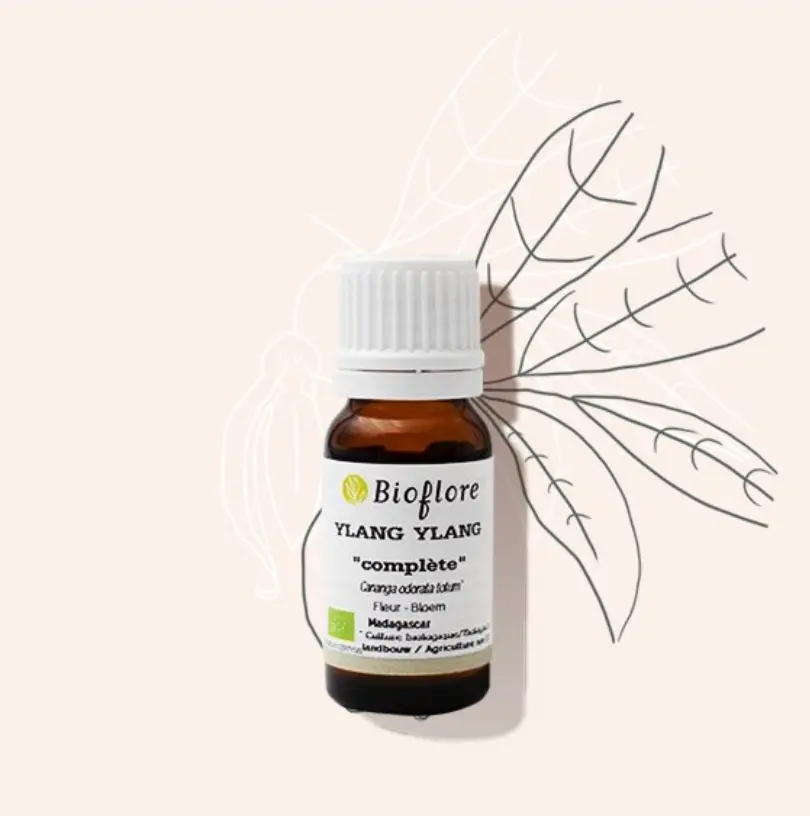 Huile essentielle d’Ylang-Ylang complète Bio – Bioflore (10 ml)