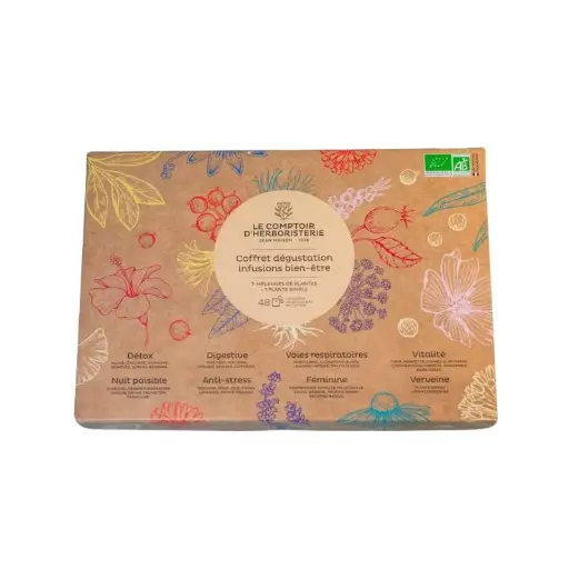 [12887] Coffret Dégustation – 48 infusettes bio 