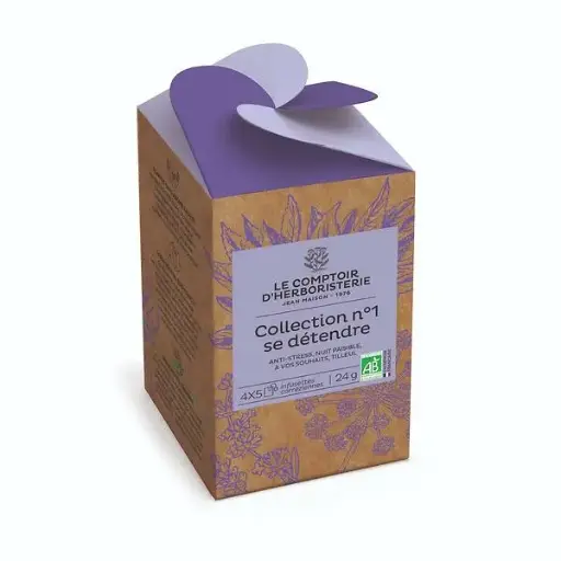 [12280] Collection n°1 – Se Détendre – 4x5 infusettes bio