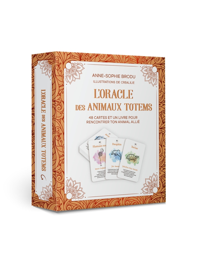 Oracle - L'Oracle des animaux totems - Coffret - 48 cartes et un livre