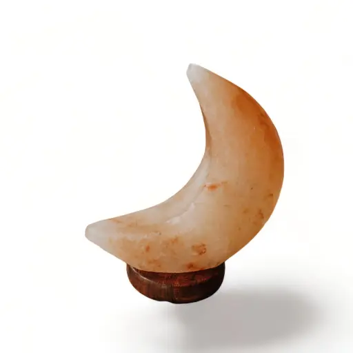 Lampe de sel « lune » 