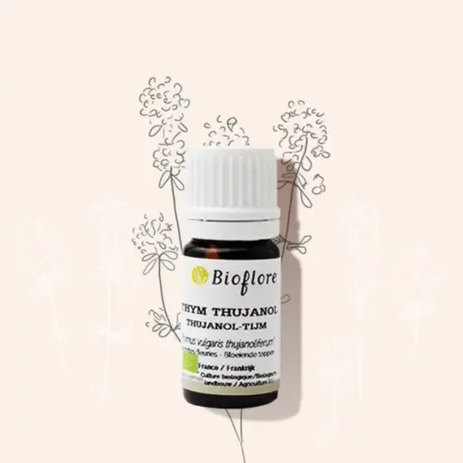 Huile essentielle de Thym à Thujanol bio – Bioflore (5 ml)