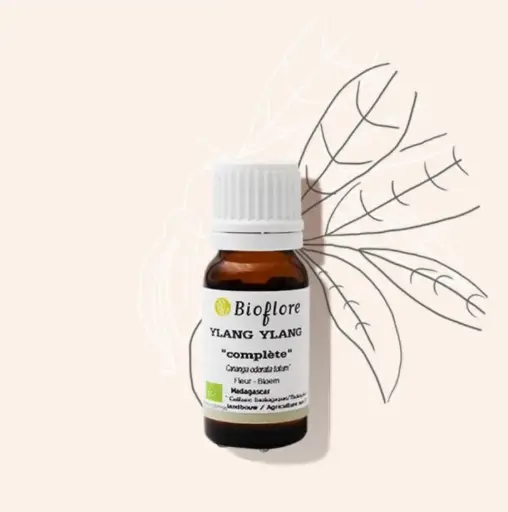 Huile essentielle d’Ylang-Ylang complète Bio – Bioflore (10 ml)